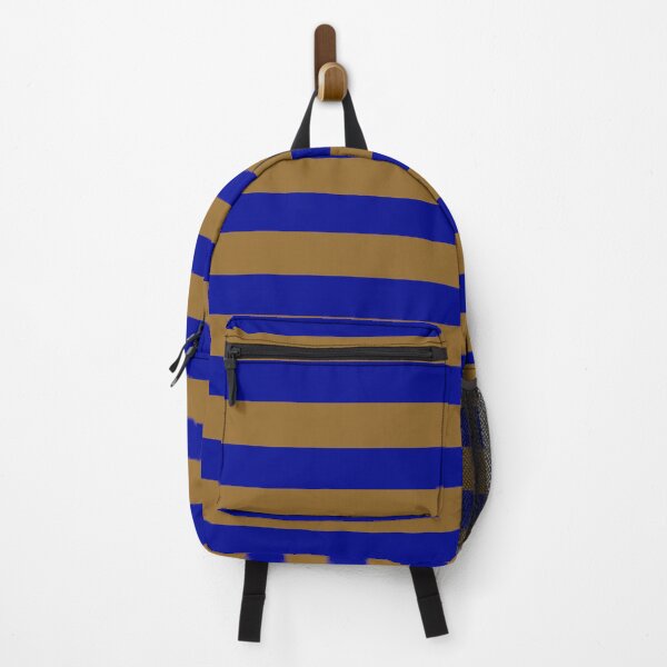 Item preview, Blue and Brown House Color Stripes School of Wizardy designed and sold by Feeling Artsy.
