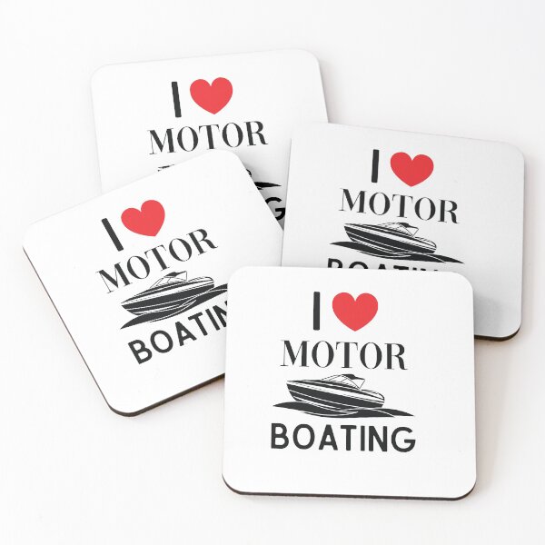Artikelvorschau, Ich liebe Motorbootfahren, Geschenk für Matrosen, Matrosengeschenk, Segeln, Segelgeschenk, Bootfahren, Bootfahren-Geschenk, Kapitänsgeschenk, lustiger Kapitän entworfen und verkauft von All in One  Design.