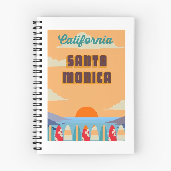 Item preview, Santa  Monica. designed and sold by America Roadside..