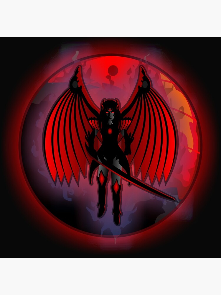 Legend Of Dragoon Dark Rose Art Board Print For Sale By Mercerlegacy Redbubble