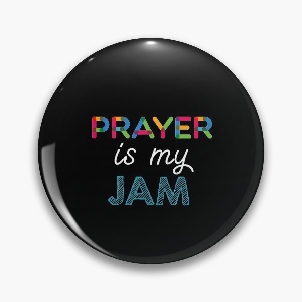 Item preview, Prayer is my Jam. Funny Prayer Design designed and sold by Custom365.