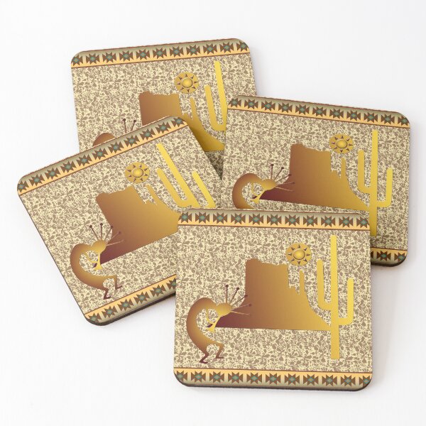 Item preview, Kokopelli Mesa & Cactus #1 designed and sold by CulturalView.