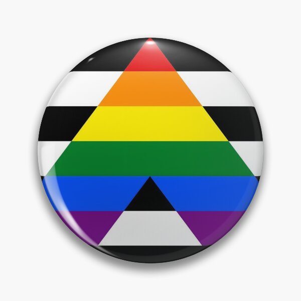 Item preview, Straight ally flag designed and sold by DotorEaon.