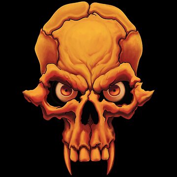 Artwork thumbnail, Salty-Dog2 Traditional Punk Zombie Vampire Skull by Salty-Dog2