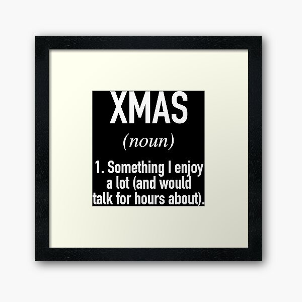 Item preview, Xmas Defined T-Shirt designed and sold by Valkyrie175xr.
