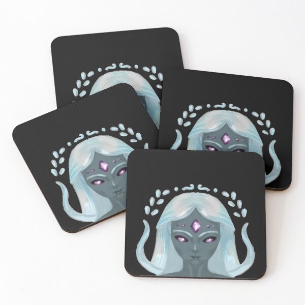 Item preview, "Snow Queen" An Anime Inspired Portrait of a Woman designed and sold by Taladesignlab.
