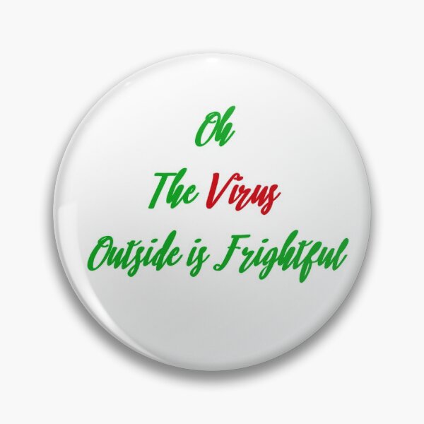 Item preview, oh the virus outside is frightful designed and sold by JocelynCrafts.