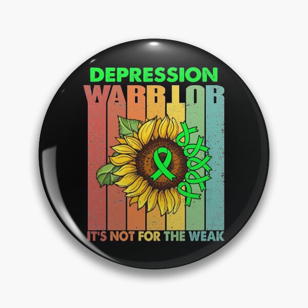 Item preview, Depression Warrior It's Not For The Weak designed and sold by RunningShop.
