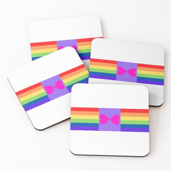 Item preview, Pride Couple Pride Flag Pink designed and sold by Derians.