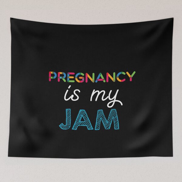 Item preview, Pregnancy is my Jam. Funny Pregnancy Design designed and sold by Custom365.