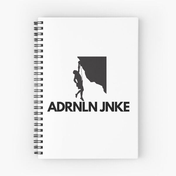 Artikelvorschau, ADRNLN JNKE (Adrenalin Junkie) - Kletterdesign entworfen und verkauft von rgraphix.