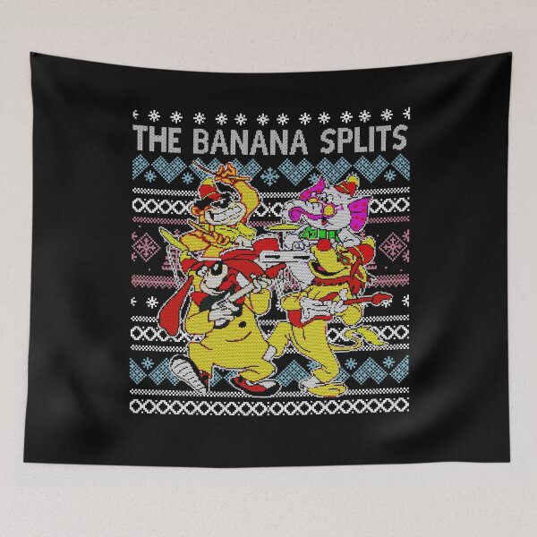 Item preview, The Banana Splits Tv Show Christmas Art designed and sold by MatthewRaymond7.