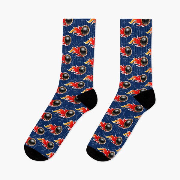 Item preview, Bowling Ball Balls Ten Pin 10 Pin Flaming Fire Falling Hot Rod Flames Dark Blue designed and sold by Draculaura2009.