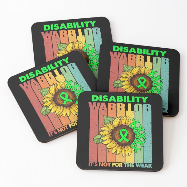 Item preview, Disability Warrior It's Not For The Weak designed and sold by RunningShop.
