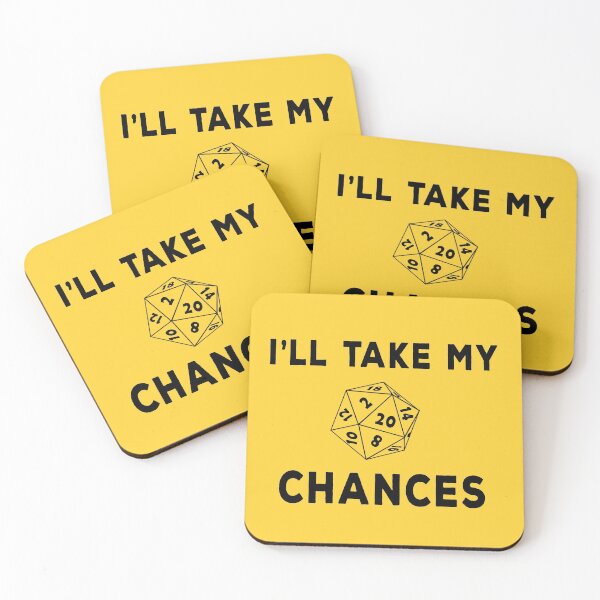 Item preview, I'll Take My Chances designed and sold by gabbledesign.