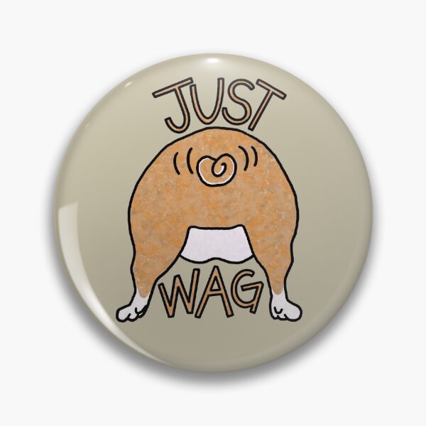 Item preview, Just Wag Bulldog Butt designed and sold by NiceButton.