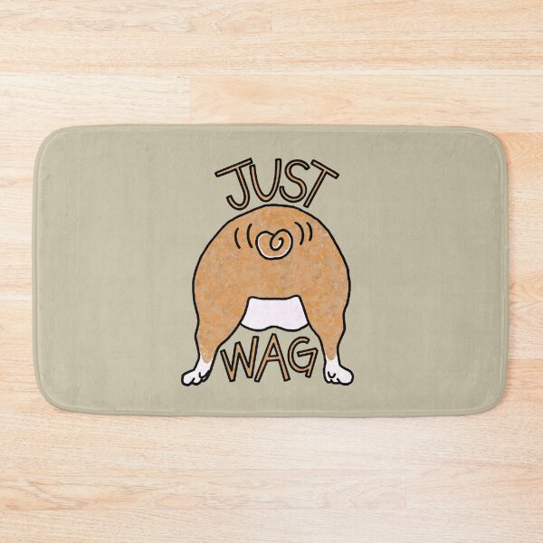 Item preview, Just Wag Bulldog Butt designed and sold by NiceButton.