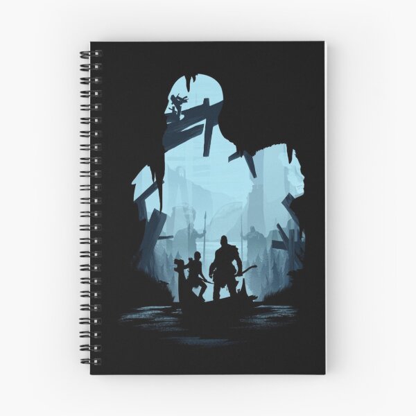 Item preview, God of War Game Poster Wall Art - Kratos - Atreus designed and sold by BurmaStudioArt.