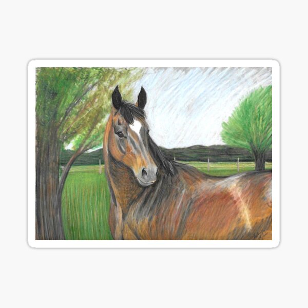 Aperçu de l'œuvre Bay Mare créée et vendue par jazzymbf.
