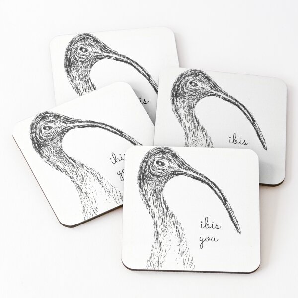 Item preview, Ibis you - I miss you sticker designed and sold by OptimysticGifts.