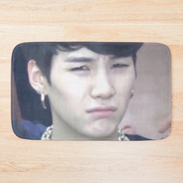 Item preview, yoongi confused meme designed and sold by icxonic.