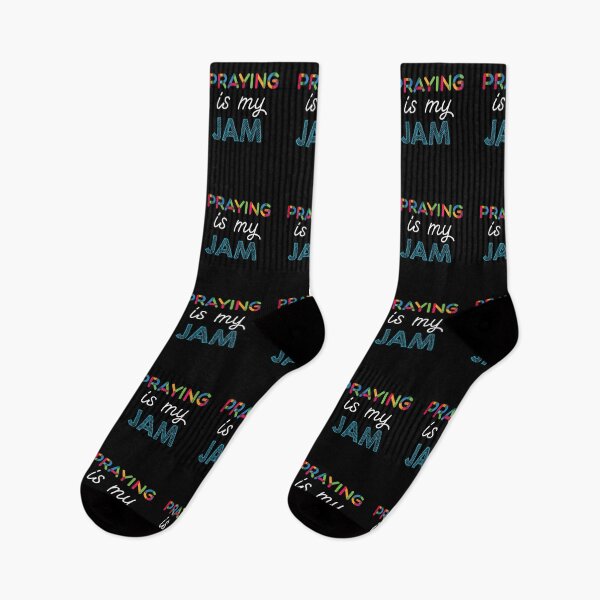 Item preview, Praying is my Jam. Funny Praying Design designed and sold by Custom365.