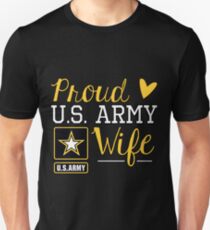 Proud U.S. Army Wife Unisex T-Shirt