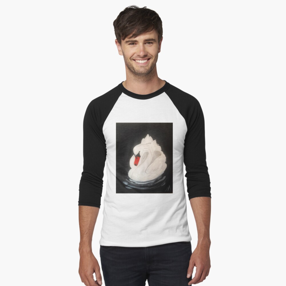 Item preview, Baseball ¾ Sleeve T-Shirt designed and sold by rb-angiempaints.