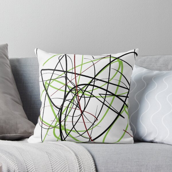 Item preview, Diseño de correas de salpicaduras de arte de línea abstracta colorida mixta designed and sold by Andrew Noble.
