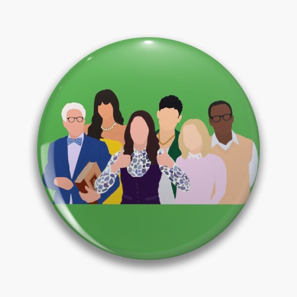 Item preview, The Good Place Characters designed and sold by spayne16.