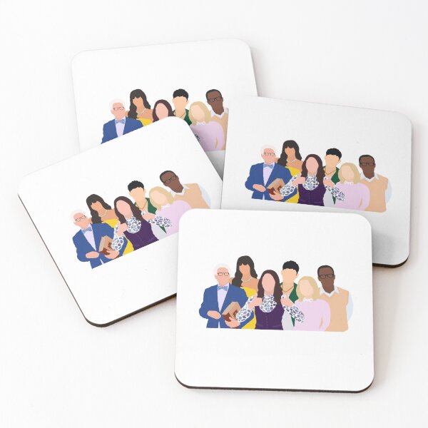 Item preview, The Good Place Characters designed and sold by spayne16.