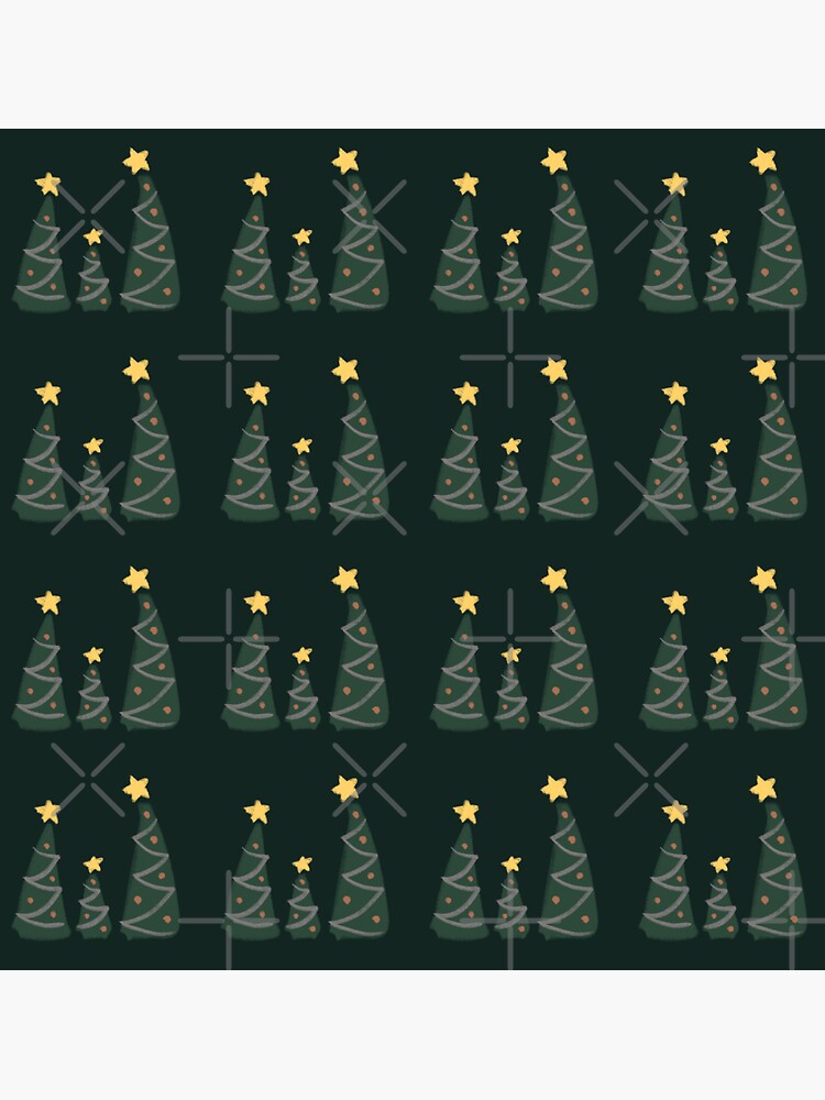 Christmas Tree Family Pattern by StellarTatter