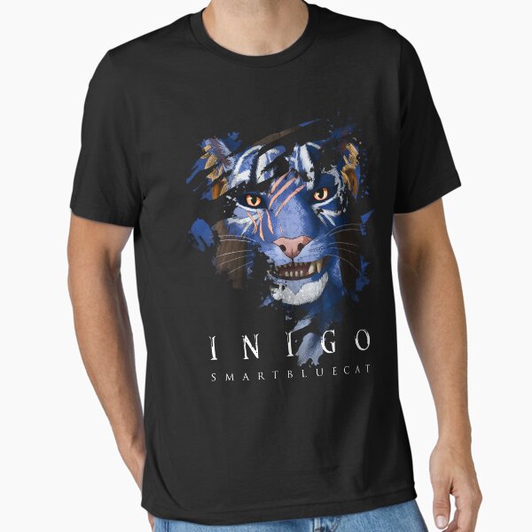 Vista previa del artículo con la obra «Inigo Up Close (para tonos más oscuros)», diseñado y vendido por smartbluecat.