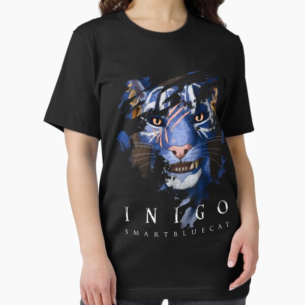 Vista previa del artículo con la obra «Inigo Up Close (para tonos más oscuros)», diseñado y vendido por smartbluecat.