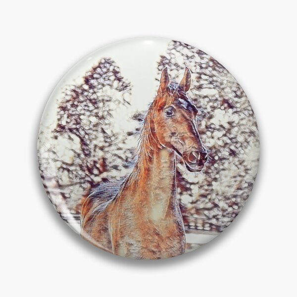 Item preview, Digital Painting of an American Saddlebred designed and sold by Mimi Foley.