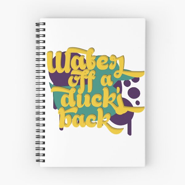 Item preview, Water Off A Duck's Back designed and sold by madradmitchell.