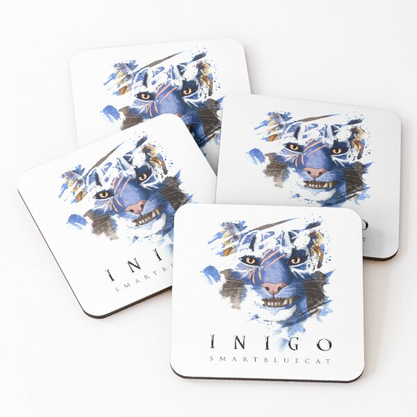Item preview, Inigo Up Close (for lighter shades) designed and sold by smartbluecat.