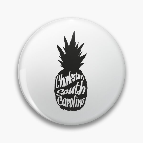Item preview, Charleston Pineapple - black designed and sold by StephyCreative.