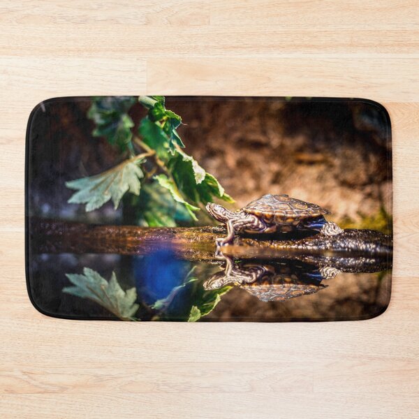 Item preview, Turtle on a log designed and sold by Mimi Foley.