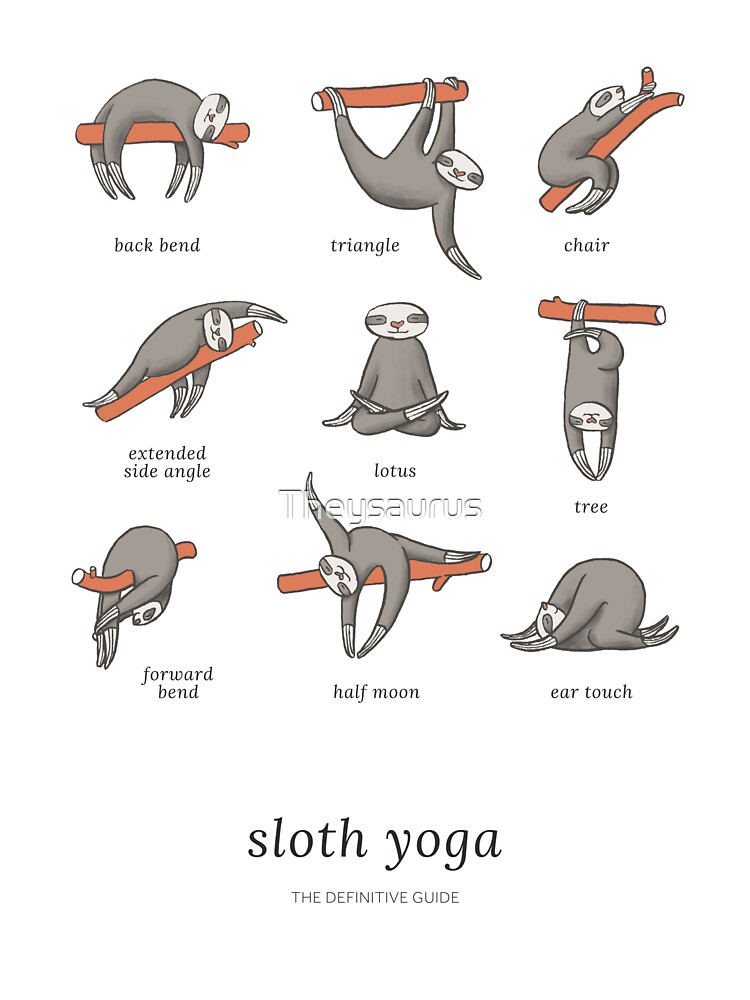 Sloth Yoga - The Definitive Guide by Theysaurus