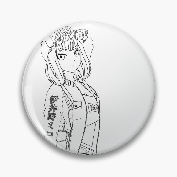 Item preview, Miko Iino Streetwear (Black & White) designed and sold by Dartronix.