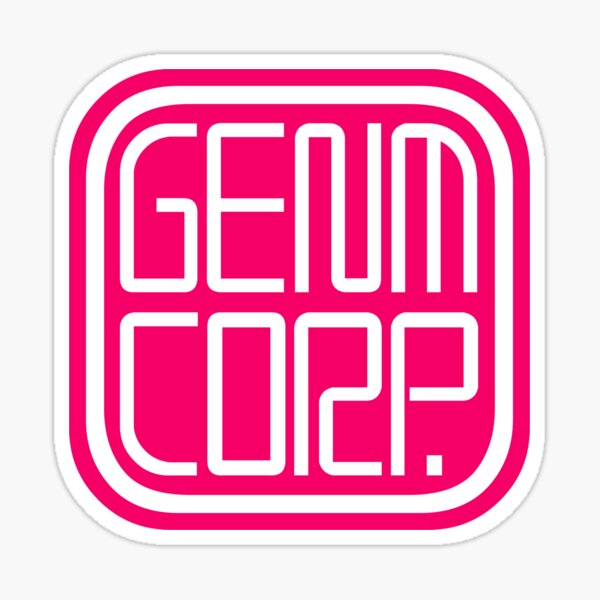 Kamen Rider Ex-Aid: Genm Corp Logo Sticker