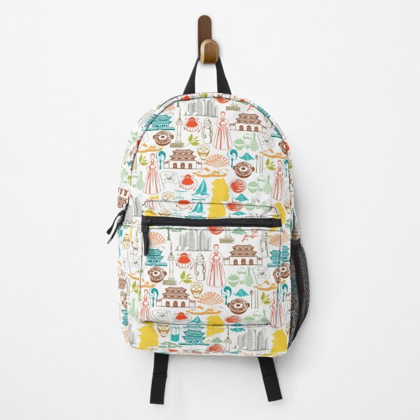 Item preview, Korean history and culture illustration pattern design designed and sold by K-LetterCo.