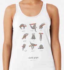 Sloth Yoga - The Definitive Guide Racerback Tank Top