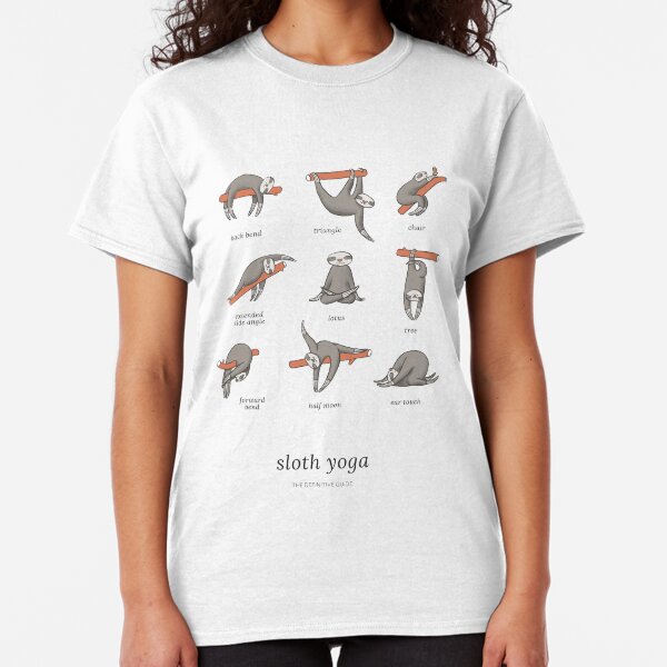 Sloth Yoga - The Definitive Guide Classic T-Shirt