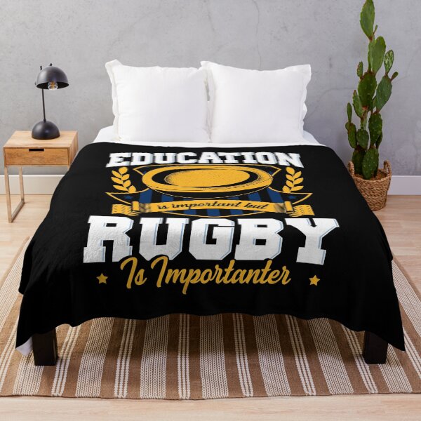 Item preview, Education Is Important But Rugby Is Importanter designed and sold by perfectpresents.