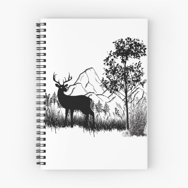 Item preview, Deer in the Mountains designed and sold by jonnyglobal.