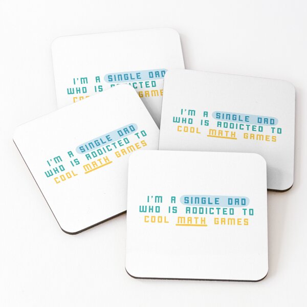 Item preview, Im a single dad who is addicted to cool math games designed and sold by CricketDoodles.