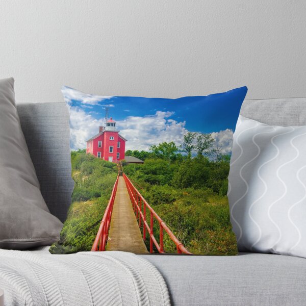 Item preview, Marquette Lower Harbor Lighthouse Catwalk designed and sold by Brett Perucco.
