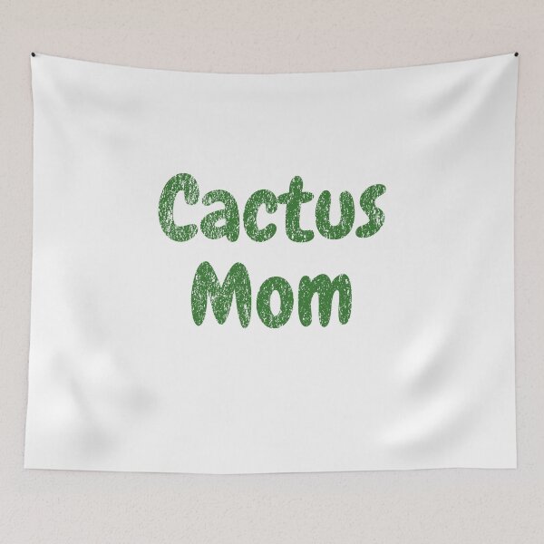 Item preview, Cactus Mom with green letters Distressed Vintage designed and sold by harrisandre363.